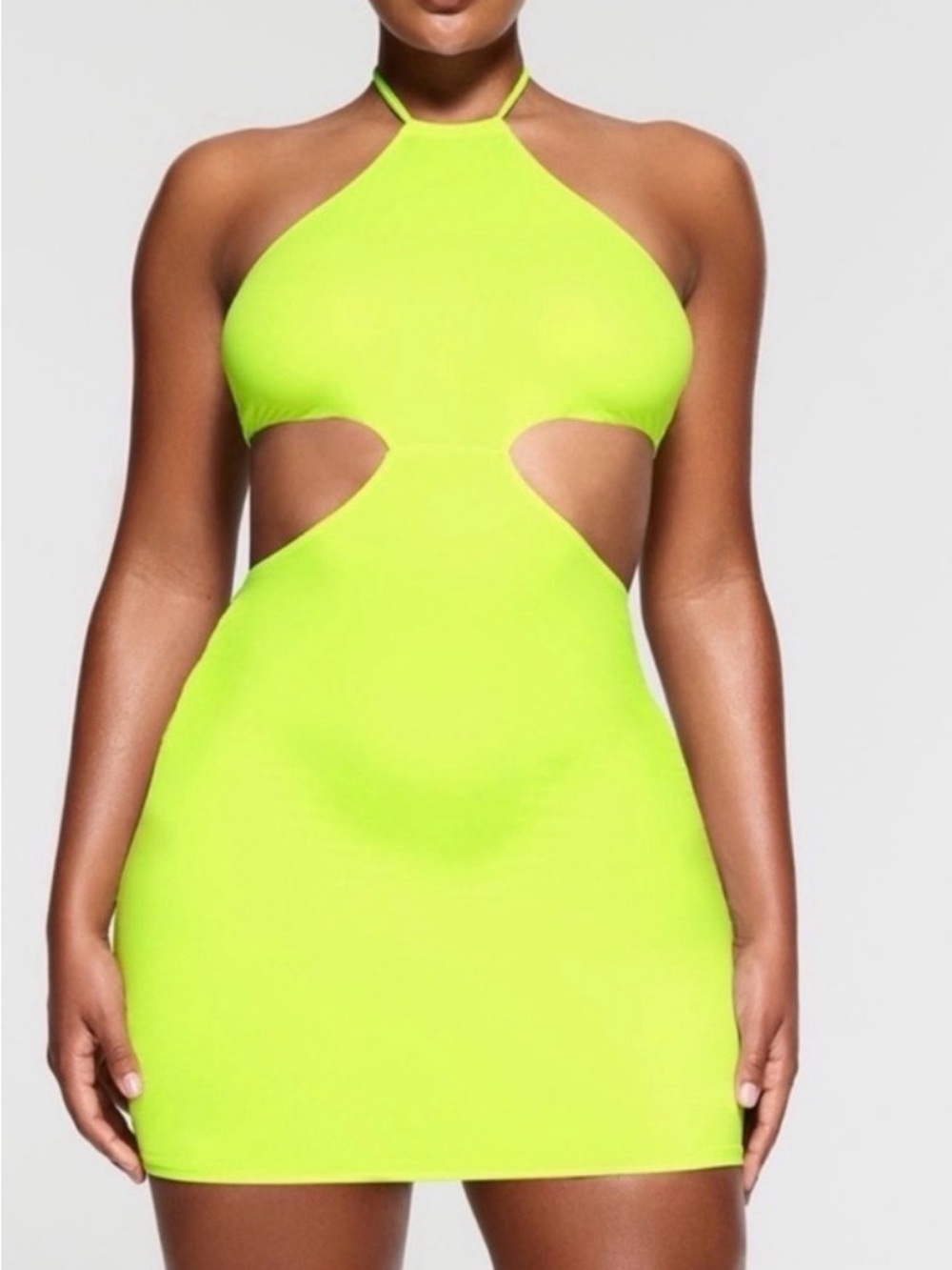 SKIMS Fits Everybody Halter Cut Out Dress
- NEW NO TAG Medium